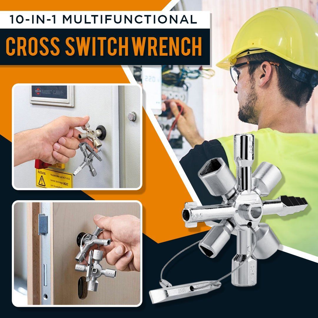 10 In 1 Cross Switch Wrench