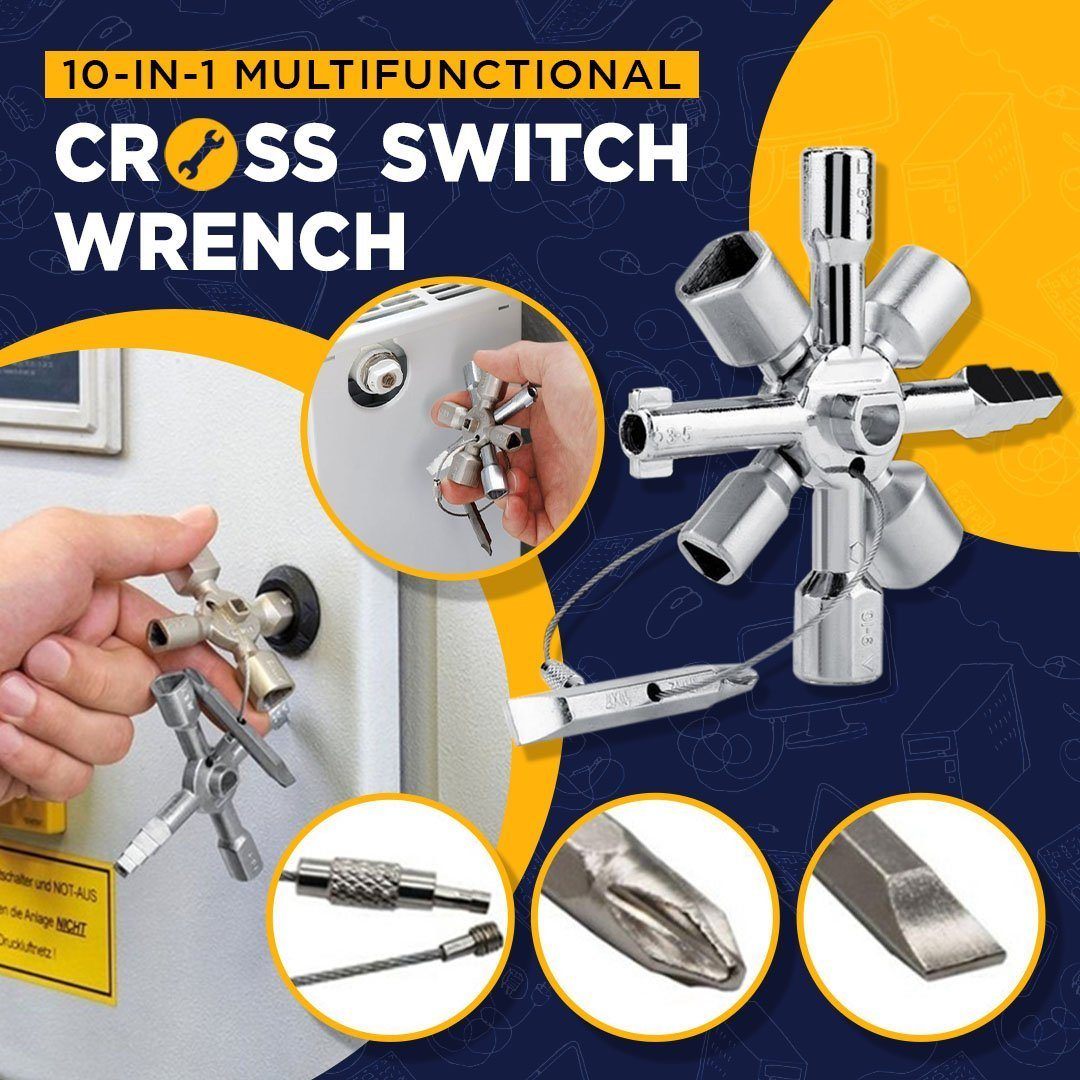 10 In 1 Cross Switch Wrench