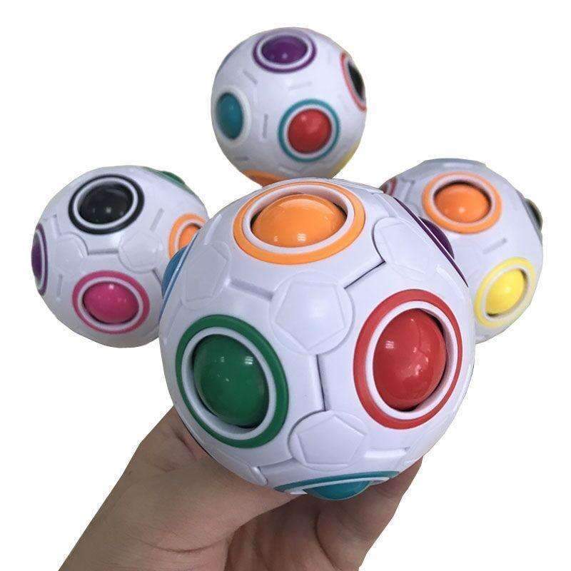 Rainbow Puzzle Ball