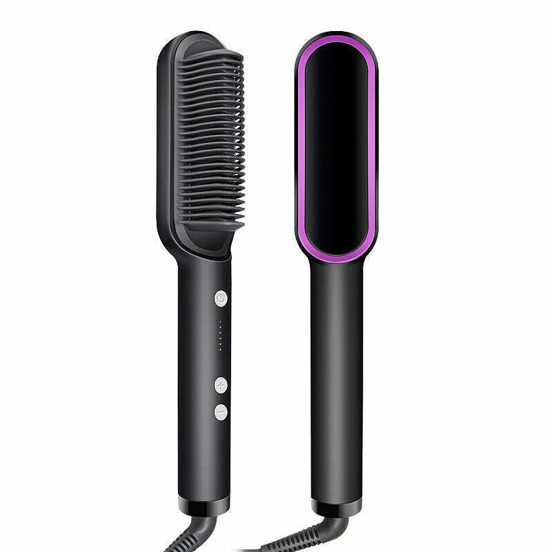 Negative Ion Hair Straightener Brush