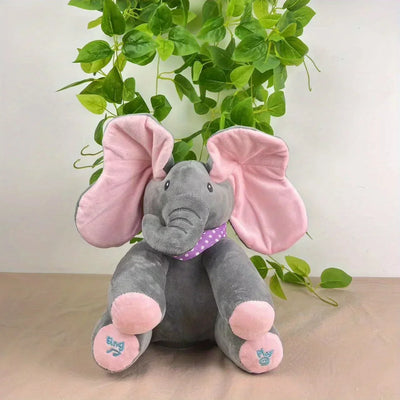 Peek-A-Boo Plush Elephant