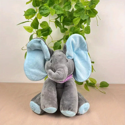 Peek-A-Boo Plush Elephant