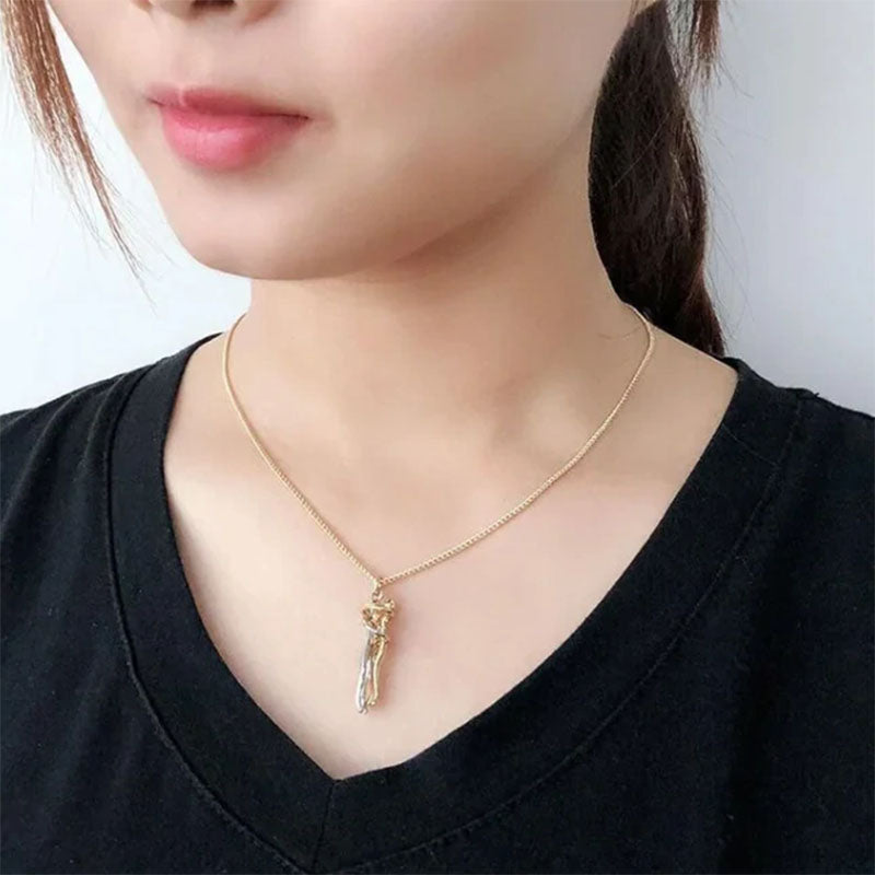 “I Love You” Hug Necklace