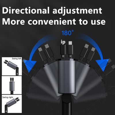 Retractable Car Charger, SUPERONE 69W