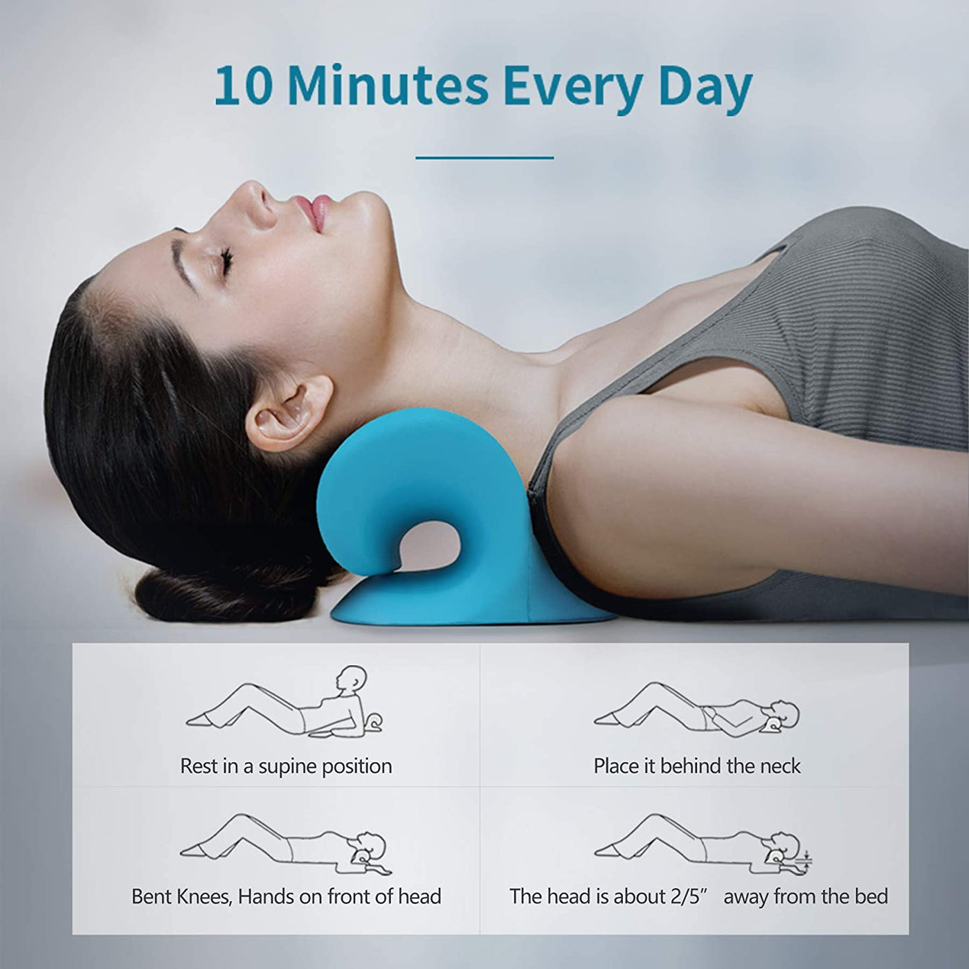 Cloud Neck Stretcher Pillow