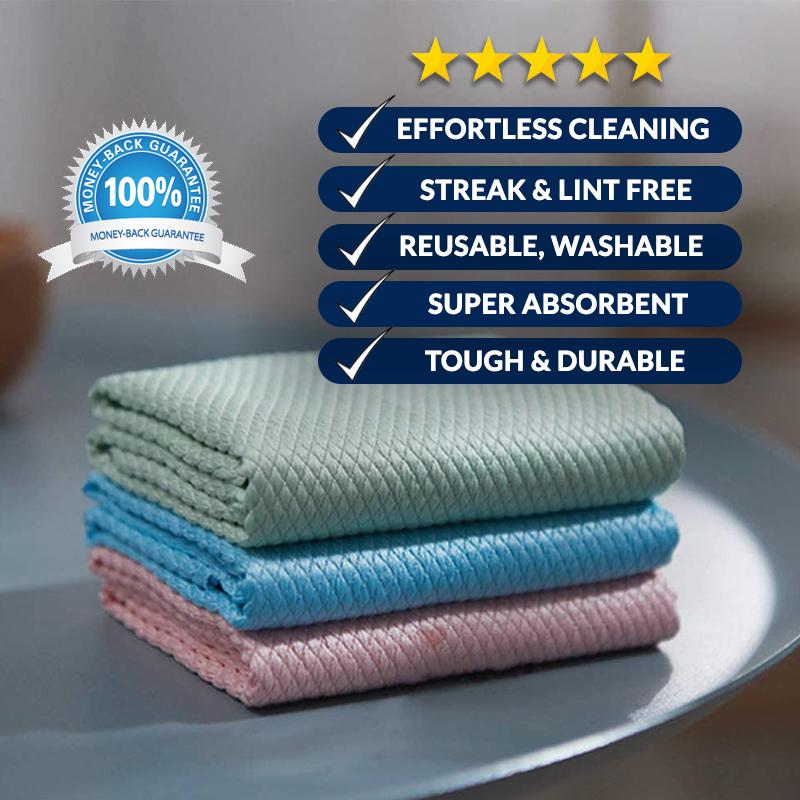 Streak-Free Cleaning Cloths