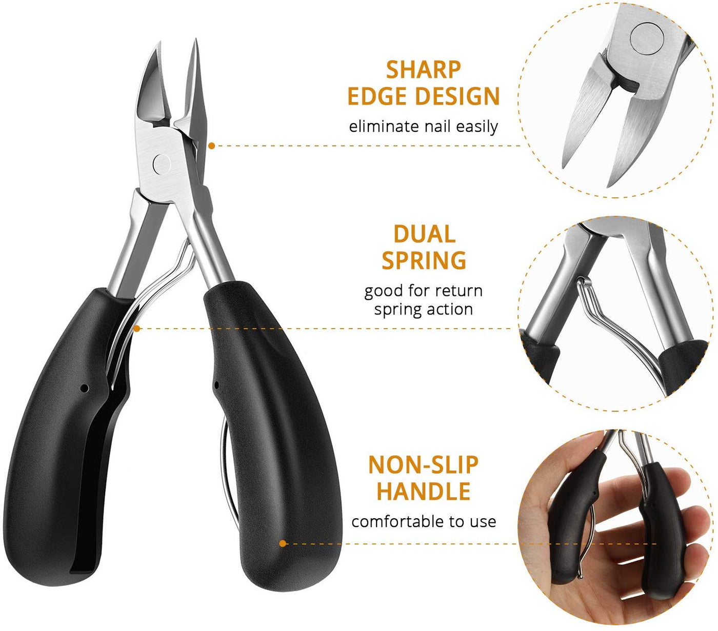 Medical-Grade Toenail Clippers