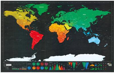 Scratch & Go World Map